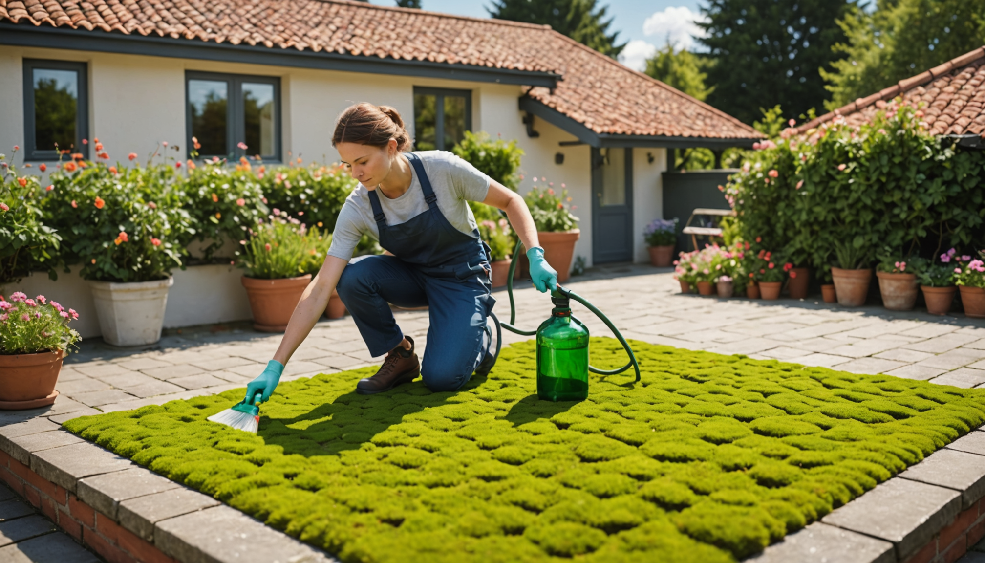 Quel produit utiliser pour nettoyer une toiture naturellement sans abîmer l’environnement
