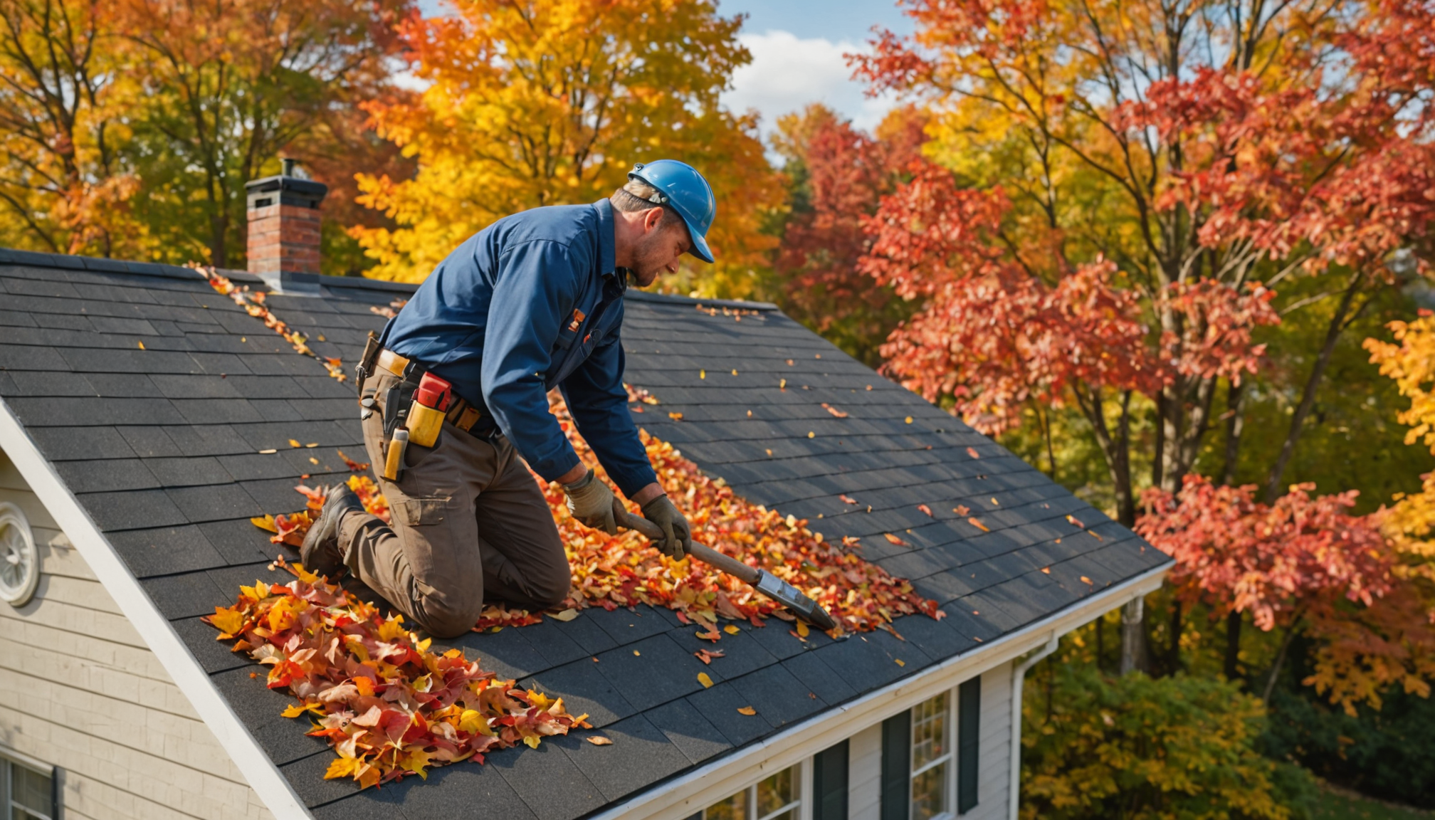 découvrez pourquoi l'automne est la saison parfaite pour entretenir votre toiture et assurer sa longévité avant l'hiver.
