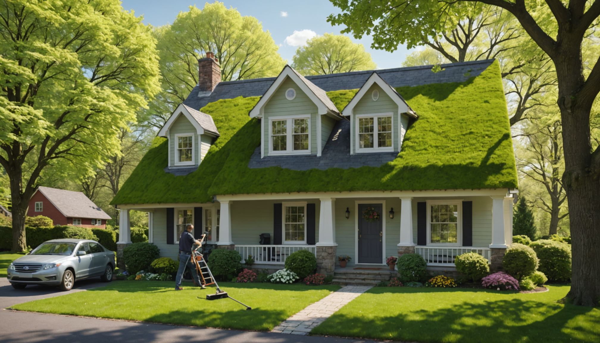 découvrez pourquoi le nettoyage de votre toiture au printemps est crucial pour protéger et prolonger la durée de vie de votre maison.