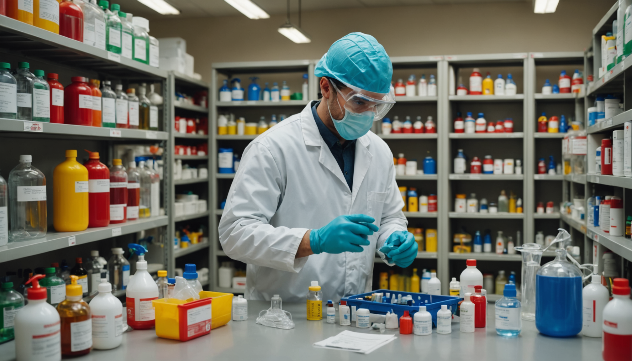Utilisation des produits chimiques : comprendre la réglementation et adopter les bonnes pratiques