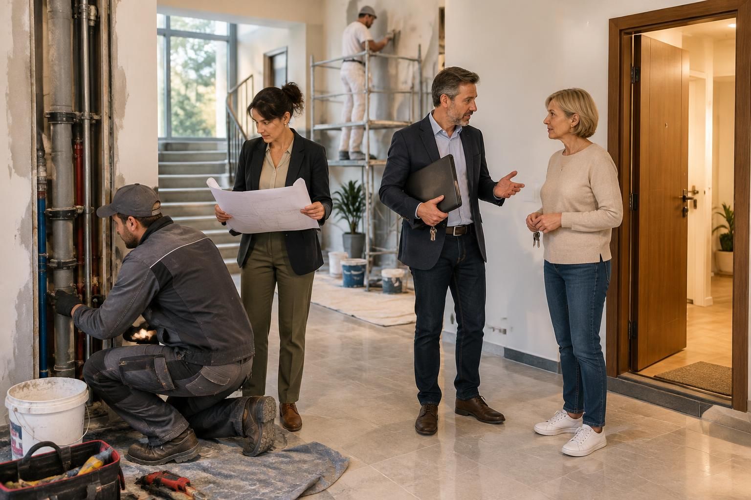 Les travaux en copropriété : qui fait quoi ?